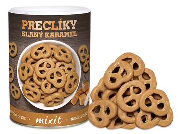 Preclíky ve slaném karamelu 250 g Mixit 